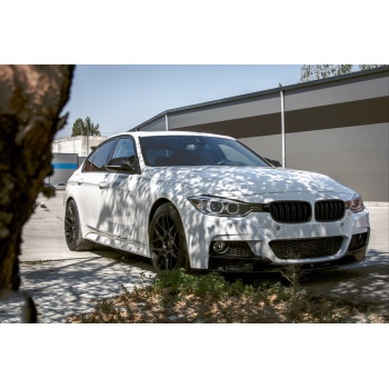 3 SERISI F30 2012-2018 IÇIN UYUMLU   M SPORT ÖN LIP - PIANO BLACK (3 PARÇA)