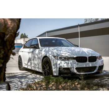 3 SERISI F30 2012-2018 IÇIN UYUMLU   M SPORT ÖN LIP - PIANO BLACK (3 PARÇA)