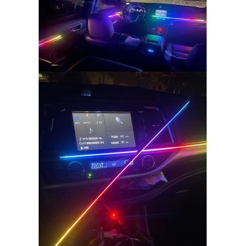 Ambiyans rgb 64 renk aydınlatma set 12v / LAAM435