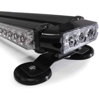 Çakar lamba çift taraflı 54 led sarı-beyaz 12-24v/ LAPA526