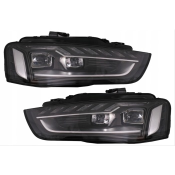 A4 2012-2015 IÇIN UYUMLU LED FAR (FULL LED - 2019+ GÖRÜNÜM) HID XENON FARLI MODEL İÇİN