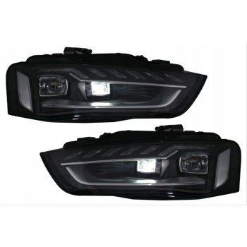 A4 2012-2015 IÇIN UYUMLU LED FAR (FULL LED - 2019+ GÖRÜNÜM) HID XENON FARLI MODEL İÇİN