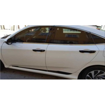 CIVIC FC5 2016-2020 IÇIN UYUMLU KAPI DIREK KAPLAMA PIANO BLACK