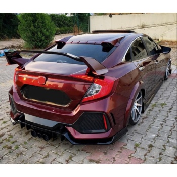 CIVIC FC5 2016-2020 IÇIN UYUMLU TYPE R SPOILER BOYASIZ