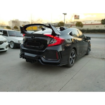 CIVIC FC5 2016-2020 IÇIN UYUMLU TYPE R SPOILER BOYASIZ