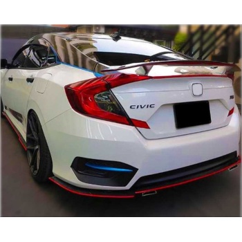 CIVIC FC5 2016-2020 IÇIN UYUMLU SI SPOILER (KIRLANGIÇ) (Boyasiz)