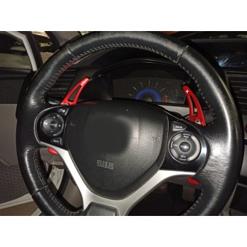 CIVIC FB7 2012-2015 IÇIN UYUMLU  PADDLE SHIFT (F1 VITES KULAKCIK)  KIRMIZI