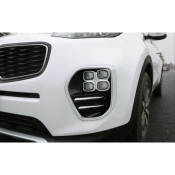 SPORTAGE 2016-2019 IÇIN UYUMLU ÖN SIS KAPLAMASI BÜYÜK MODEL NIKELAJ