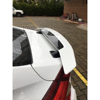 CIVIC FC5 2016-2020 IÇIN UYUMLU SPOILER SI MODEL REFLEKTORLU (KIRLANGIC)  (BOYASIZ)