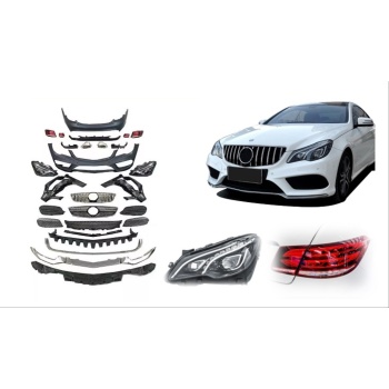 W207 COUPE E 2010-2012 için 2013+ FACELIFT BODY KIT