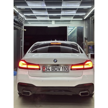 BMW G30 2017/2019 İÇİN 2022 LCİ MAKYAJLAMA BODY KİT SETİ (FAR STOP DAHİL)