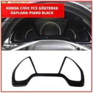 Honda Civic FC5 Gösterge Panel Kaplaması (PİANO BLACK)