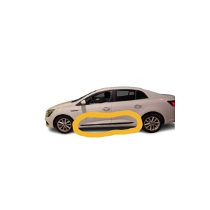 Renault Megane 4 Kapı Çıtası (Piano Black) -Siyah