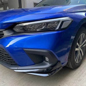 Yeni Honda Civic 2022 AERO ÖN EK 2 PARÇA- PİANO BLACK İTHAL