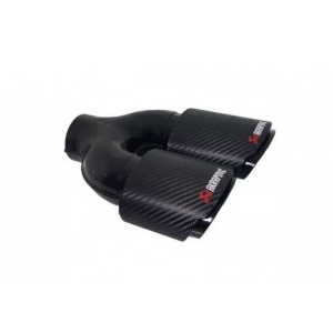 GOLF 7 / SEAT LEON/ AUDI A3 AKRAPOVİÇ karbon çiftli egzoz ucu 2 adet (YERLİ ÜRETİM)