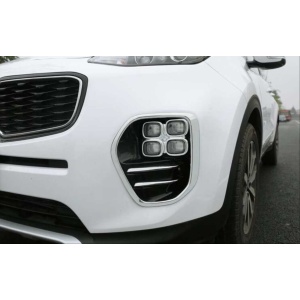 SPORTAGE 2016-2019 IÇIN UYUMLU ÖN SIS KAPLAMASI BÜYÜK MODEL NIKELAJ