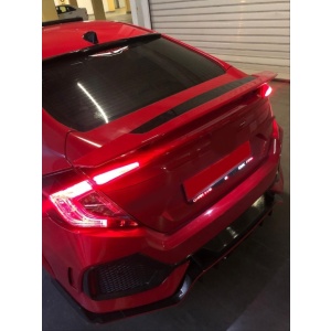 CIVIC FC5 2016-2020 IÇIN UYUMLU SPOILER SI MODEL REFLEKTORLU (KIRLANGIC)  (BOYASIZ)