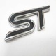 Ford ST Siyah Bagaj Arma Logo Yapıştırma Metal