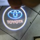 Toyota Kapı Altı Logo Lamba Pilli Sensörlü Kolay Montaj