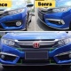 Honda Civic FC5 Krom sis Kaplaması (İTHAL) Sis Çerçevesi 2019+