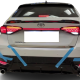 Toyota Corolla 2019-2020 Tampon Eki Difüzör 4 egzozlu Difüzör Abs Plastik