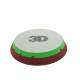 3D Hava Kanallı Ağır Kusur Giderici Pasta Süngeri PAD 180 mm