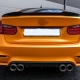 3 SERISI F30 2012-2018 IÇIN UYUMLU M3 GORUNUM BODY KIT ARKA TAMPON