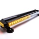 Çakar lamba çift taraflı 54 led sarı-beyaz 12-24v/ LAPA526