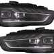 A4 2012-2015 IÇIN UYUMLU LED FAR (FULL LED - 2019+ GÖRÜNÜM) HID XENON FARLI MODEL İÇİN