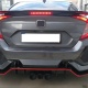 CIVIC FC5 2016-2020 IÇIN UYUMLU TURBO SI SPOILER ISIKLI (BOYASIZ)