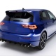 GOLF 8 IÇIN UYUMLU R DIFUZOR (PIANO BLACK) - 4 EGZOZ  (Life,Style,Impression Paket için)