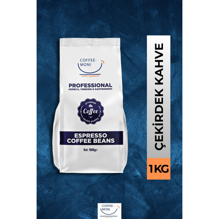 Coffee Moni Professional Espresso Premium Çekirdek Kahve 1 Kg