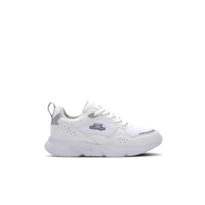 Slazenger OMAHA Kadın Sneaker Ayakkabı Beyaz / Gri SA15RK065-216