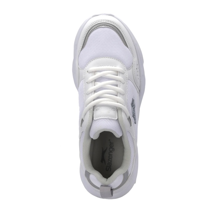 Slazenger OMAHA Kadın Sneaker Ayakkabı Beyaz / Gri SA15RK065-216