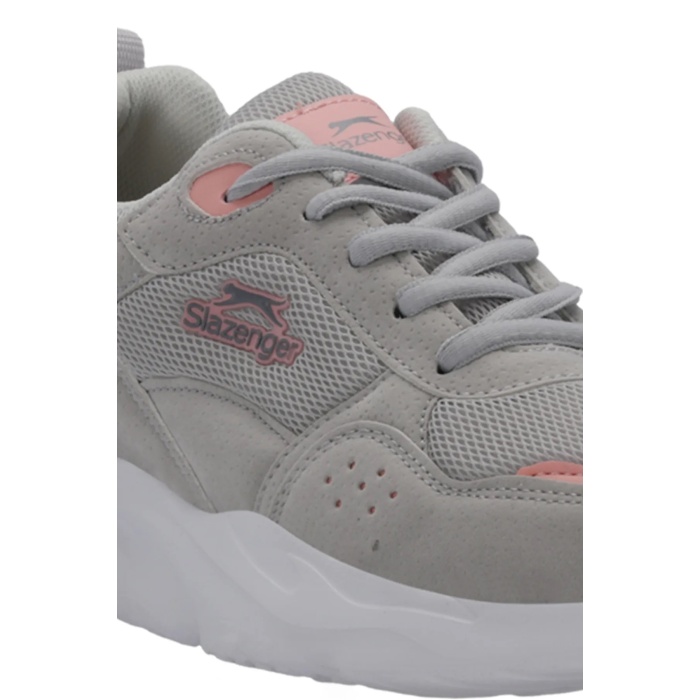 Slazenger OMAHA Kadın Sneaker Ayakkabı Gri / Pembe SA15RK065-216