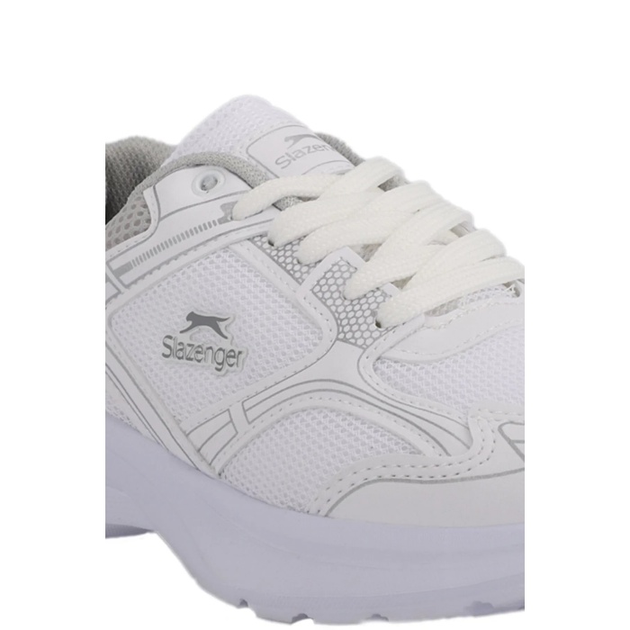 Slazenger GIMA Kadın Sneaker Ayakkabı Beyaz / Gümüş SA14RK125-039