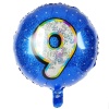 9 Yazılı Parti Balonu, Doğum Günü Balonu, Renkli Balon