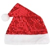 Yılbaşı Özel Pullu Kırmızı Noel Baba Şapkası