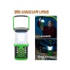 Klaus (KE47723) Şarj Edilebilir Kamp Lambası, Sinek Öldürücü Led Işıldak, Şarjlı Portatif Gece Lambası Yeşil