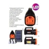Klaus KE47725 Led Solar Enerjili Şarjlı El Feneri, Çok Fonksiyonlu, USB Bluetooth Müzik Çalar Kamp Feneri