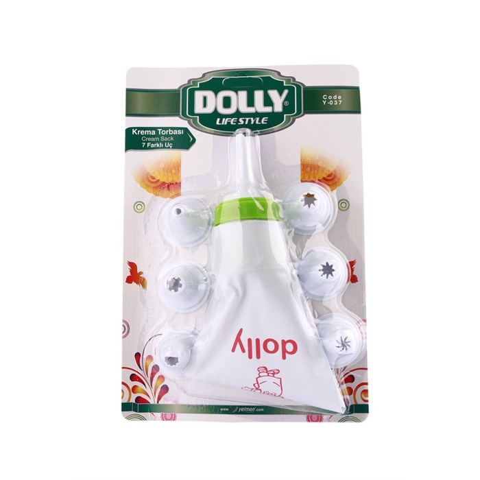 Dolly Torbalı Krema Pompası 7 Farklı Uç