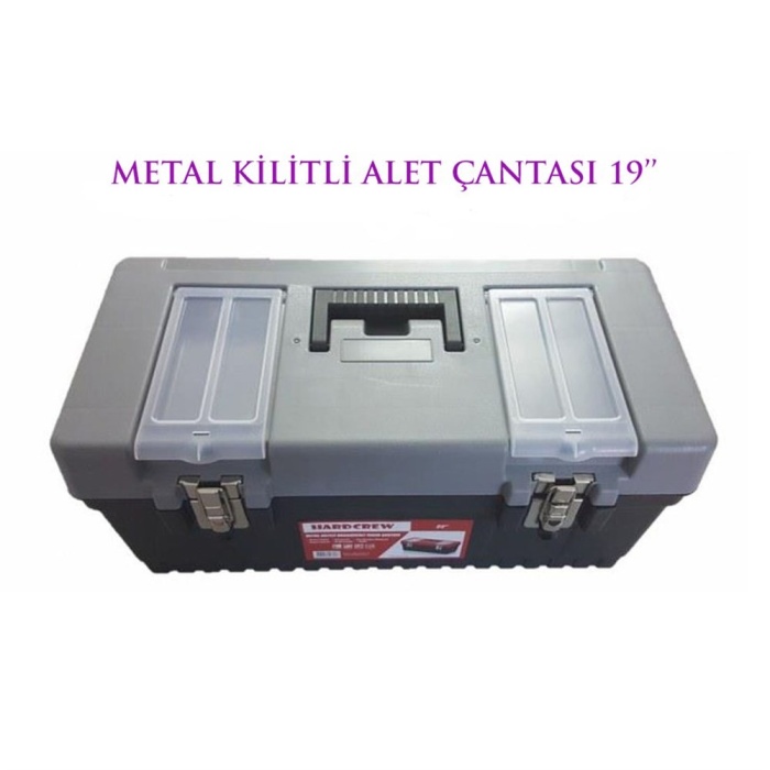 Alet Takım Çantası Metal Kilit Poliwork Hardcrew 19