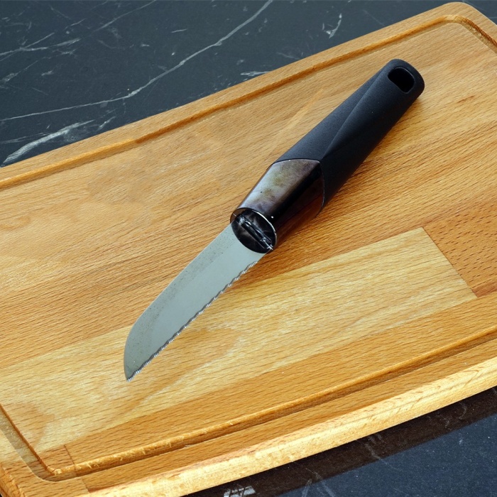 Black Siyah Saplı Meyve Dilimleme Soyma Bıçağı L30452