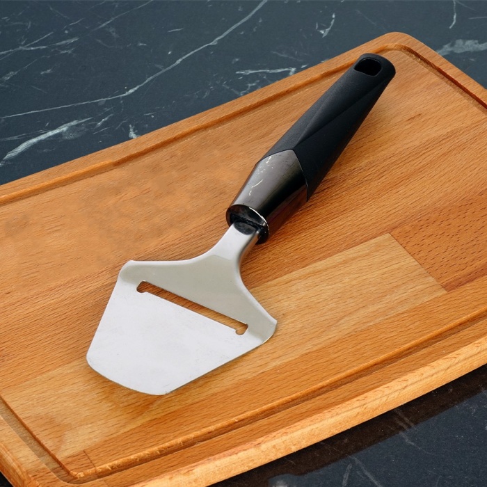 Black Siyah Saplı Peynir Rende Servis Spatulası, Kaşar Dilimleyici L30437