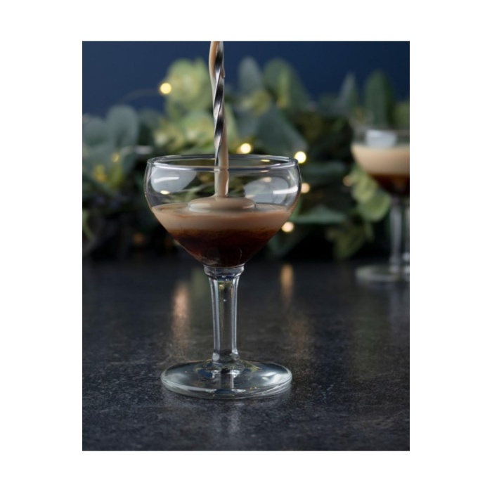 Spiral Kokteyl & Bar Kaşığı Krom 27 Cm, Burgulu Klasik Ezicili Kokteyl Kaşığı