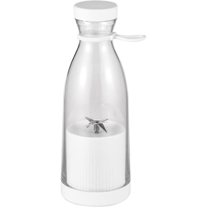 Taşınabilir 350 ML Blender, Smoothie Blender, Şarjlı Mini Meyve Karıştırıcı, Milkshake İşlevli Blender