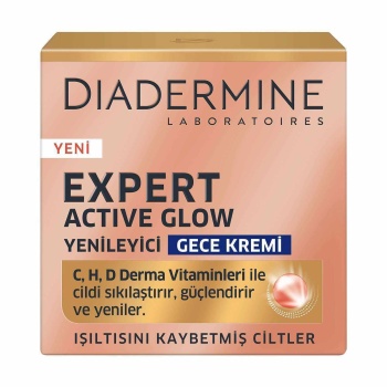 Diadermine Expert Glow Yenileyici 50 ml Gece Kremi