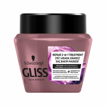 Gliss Serum Deep Repair 300 ml Onarıcı Saç Maskesi