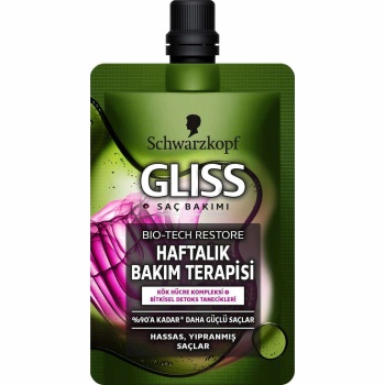 Gliss Bio-Tech 50 ml Güçlendirici Saç Bakım Kürü