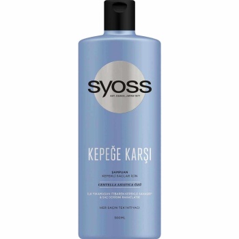 Syoss Kepeğe Karşı  500 ml Şampuan